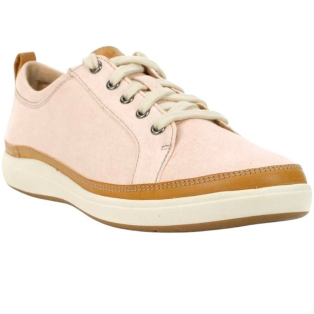 Rockport Cobb Hill Women's‎ Bailee Color Taupe Canvas Sneakers CI8182 Size 10